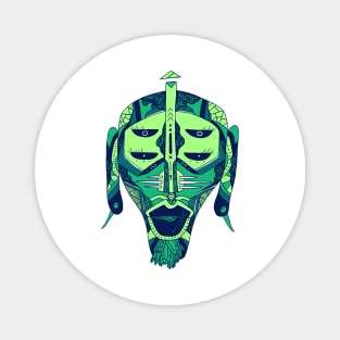 Ngreen African Mask No 11 Magnet